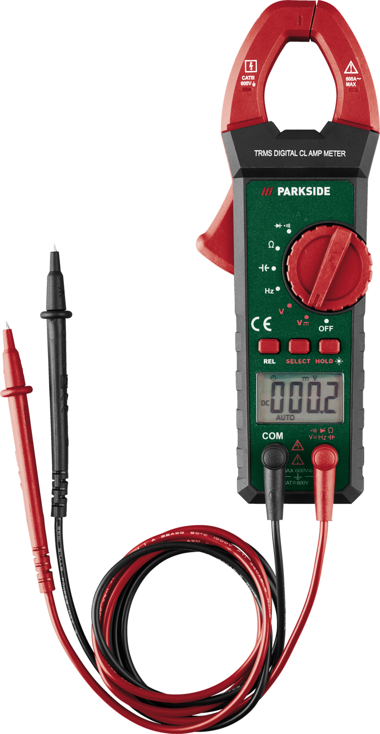 PARKSIDE® Zangenamperemeter »PZM 2 B4« / Stift-Multimeter »PSM 2 B4«, für präzise Messungen (Zangenampermeter)