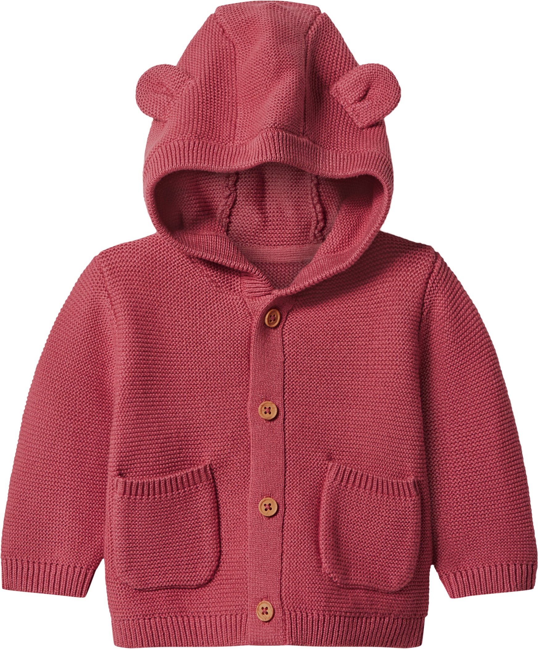 Thumbnail - lupilu® Baby Strickjacke (Rot, 62/68)