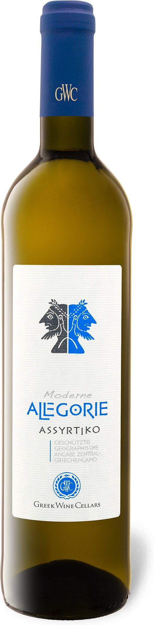 Greek Wine Cellars Moderne Alegorie Assyrtiko PGI trocken, Weißwein 2022