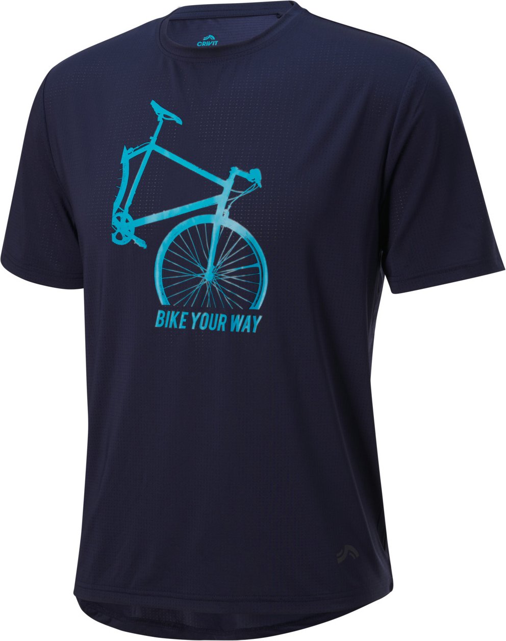 CRIVIT Herren Funktionsshirt Fahrrad (marine, S (44/46))