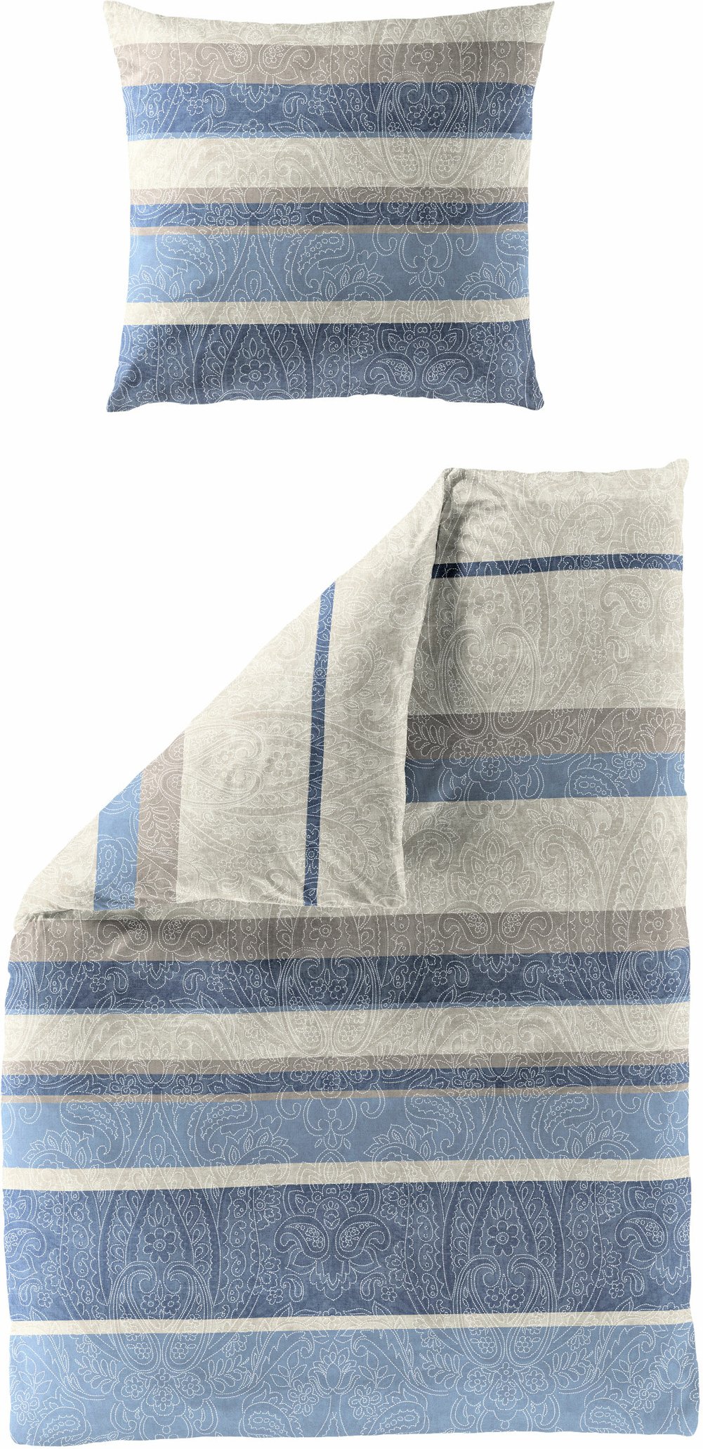 Bierbaum Biber Bettwäsche Set 6908 (135 x 200 cm, 20 blau)