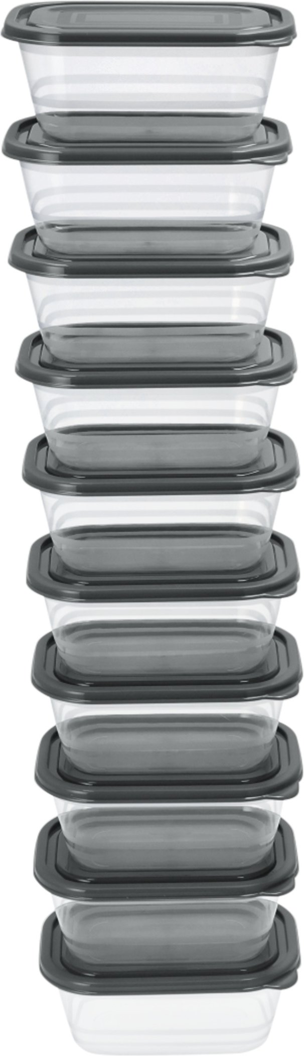SILVERCREST® Frischhaltedosen-Sets PP XXL (10 x 0,6 l)