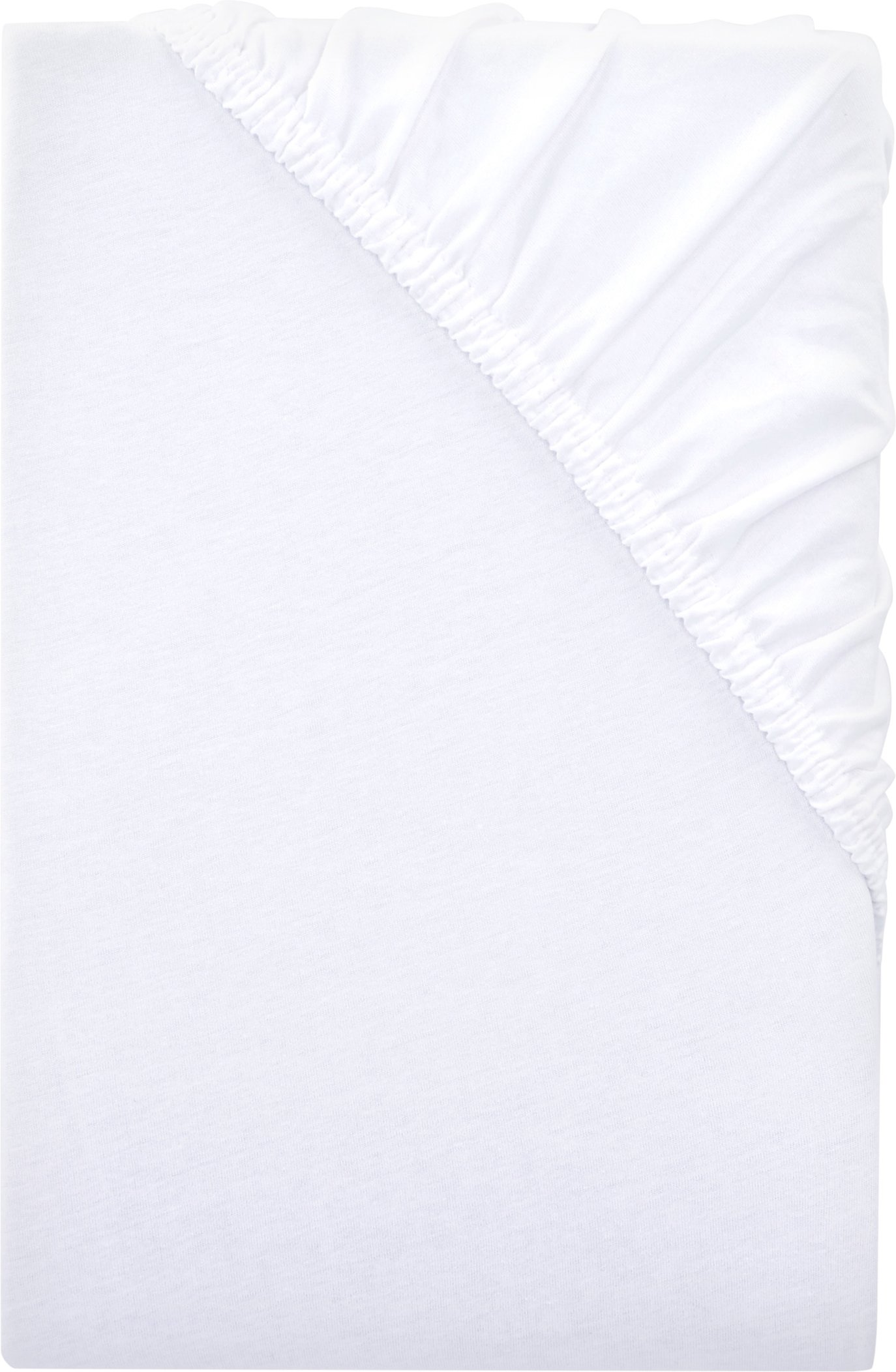 LIVARNO home Jersey-Spannbettlaken (Weiß)