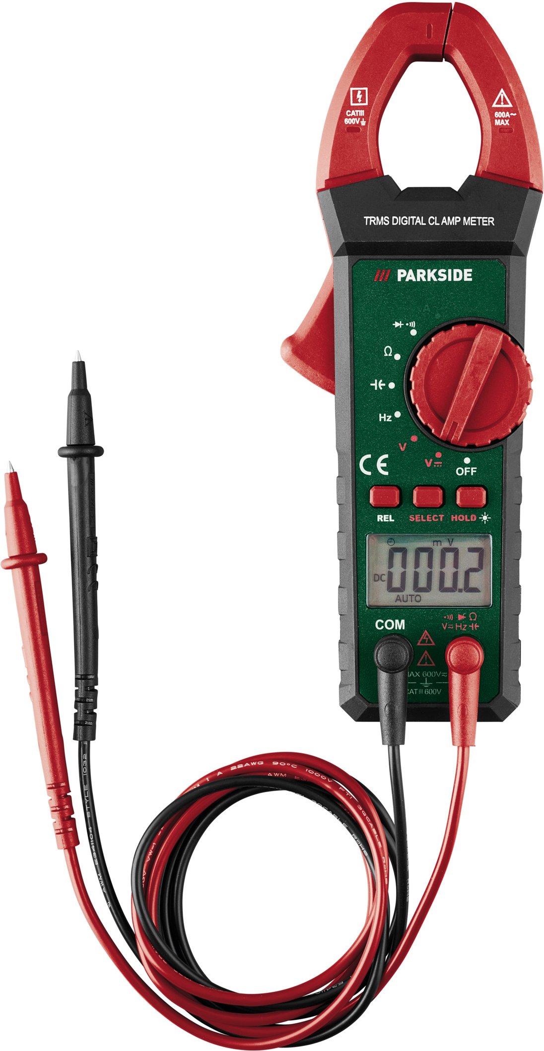 PARKSIDE® Zangenamperemeter PZM 2 B4 / Stift-Multimeter PSM 2 B4 (Zangenampermeter)