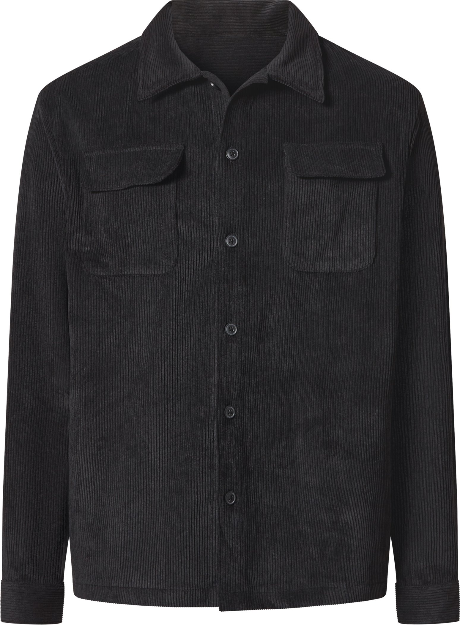 Thumbnail - esmara Men Herren Cordjacke, mit Brusttaschen (Schwarz, XXL(60/62))
