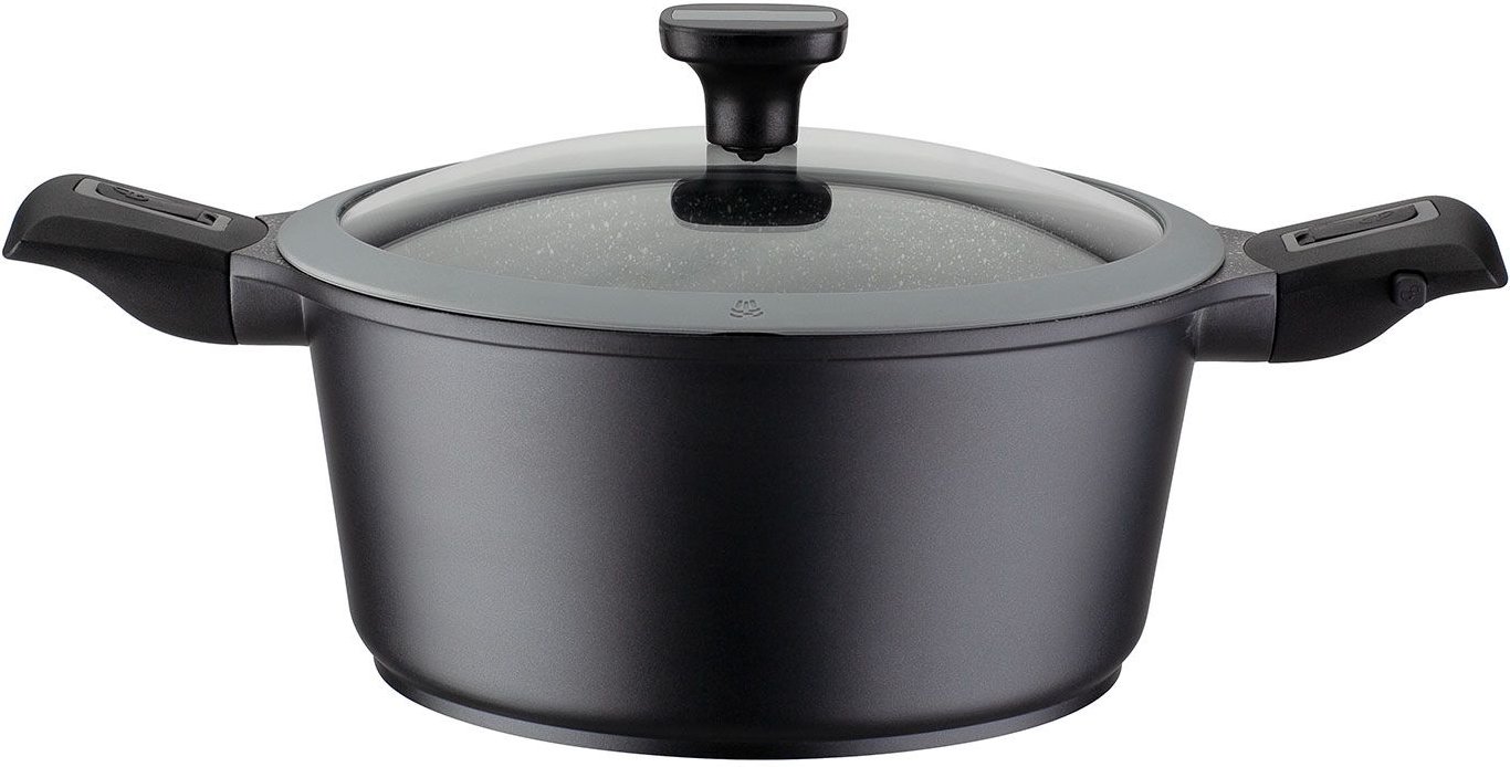 GSW Kochtopf mit Glasdeckel EASY CLICK (24cm)