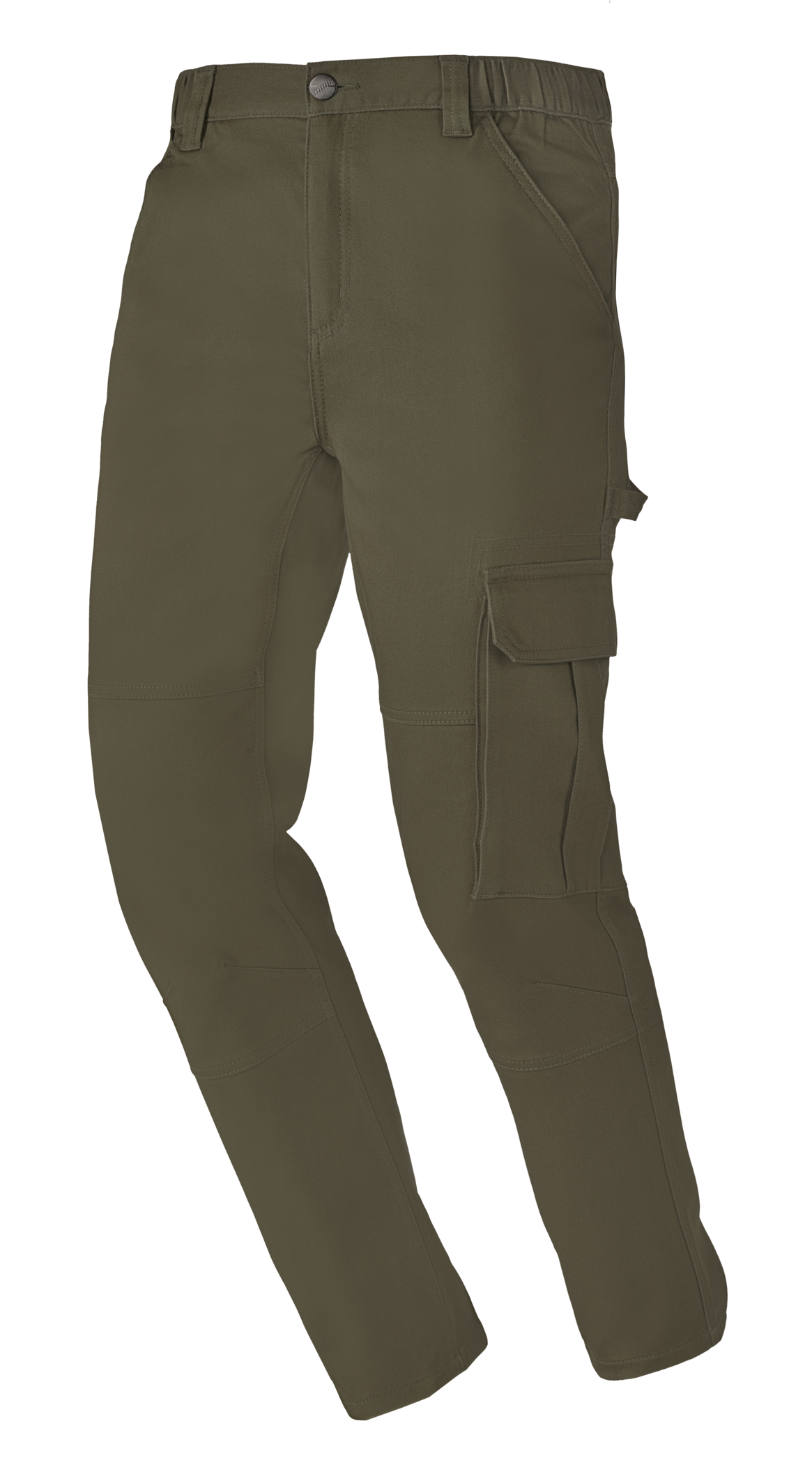 Thumbnail - PARKSIDE® Herren Cargo-Arbeitsbundhose, mit praktischen Taschen (Khaki, 48)