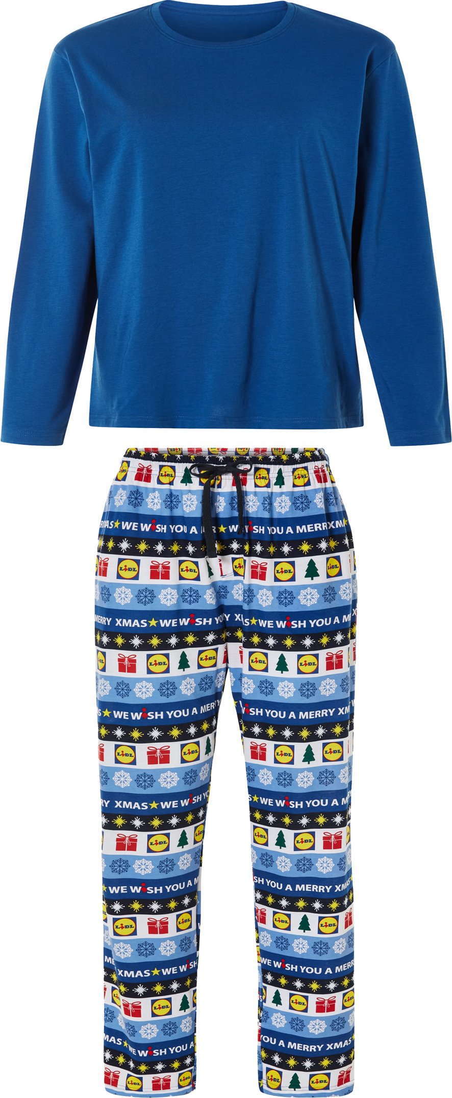 Thumbnail - Pyjama Lidl (Navy, M(48/50))