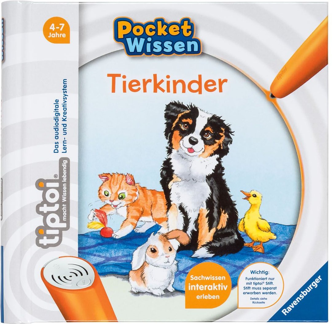 Ravensburger Kinder TipToi Pocket Wissen (Tierkinder)