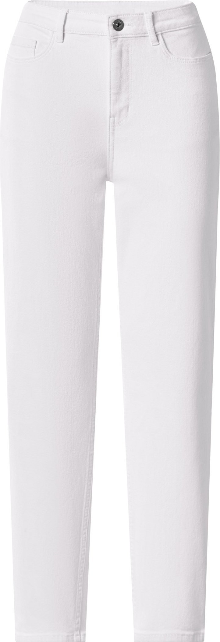 esmara® Damen Jeans Straight Fit Ankle length (Weiß, 38)