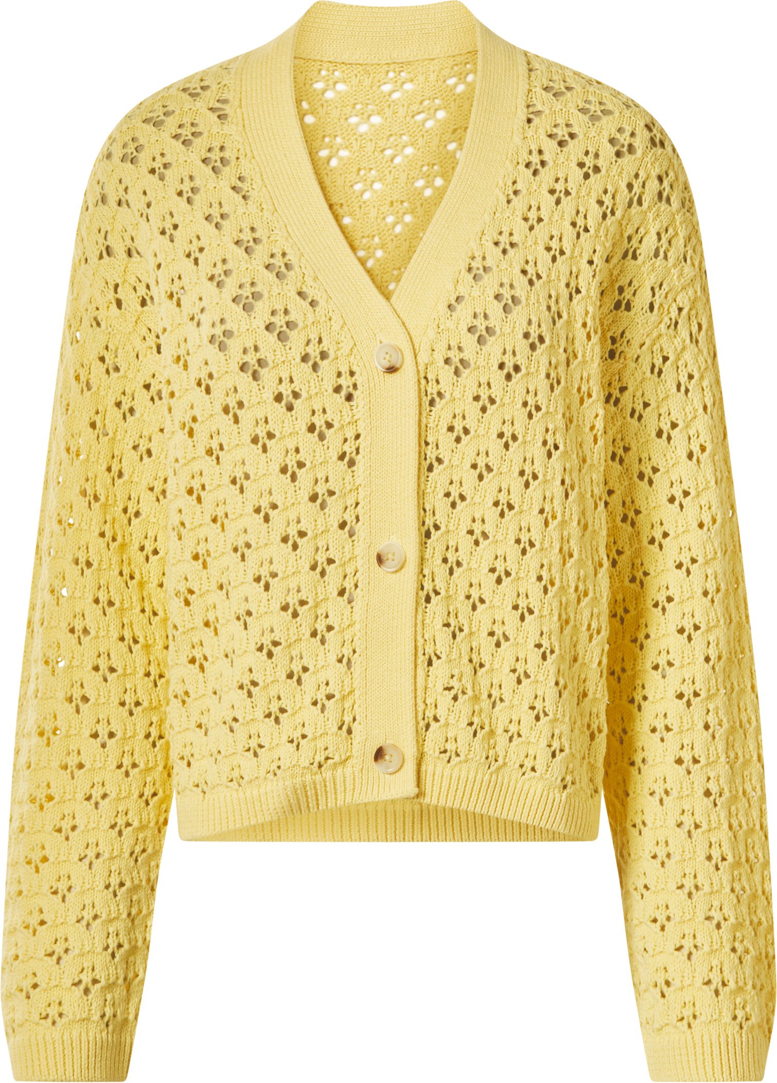 esmara® Damen Cardigan (Gelb, XS(32/34))