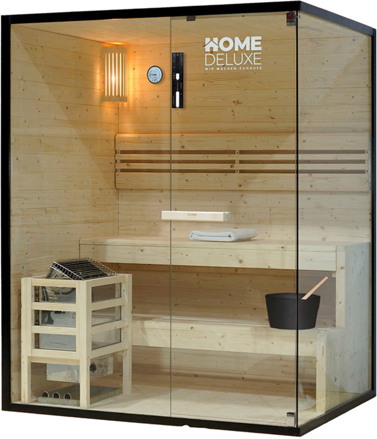 HOME DELUXE traditionelle Sauna SHADOW (L)