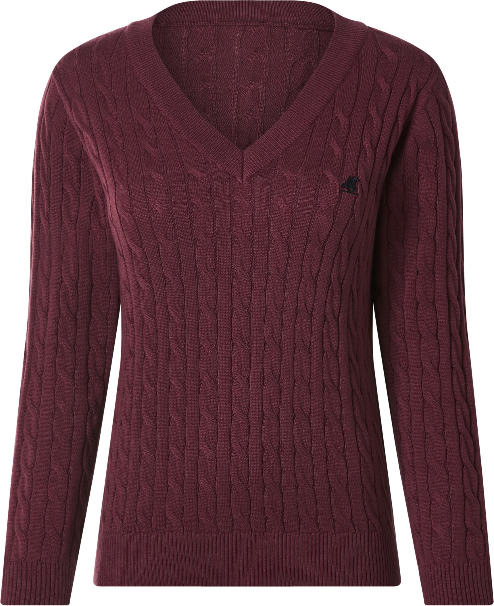 esmara® Damen Pullover (Burgunderrot, M(40/42))