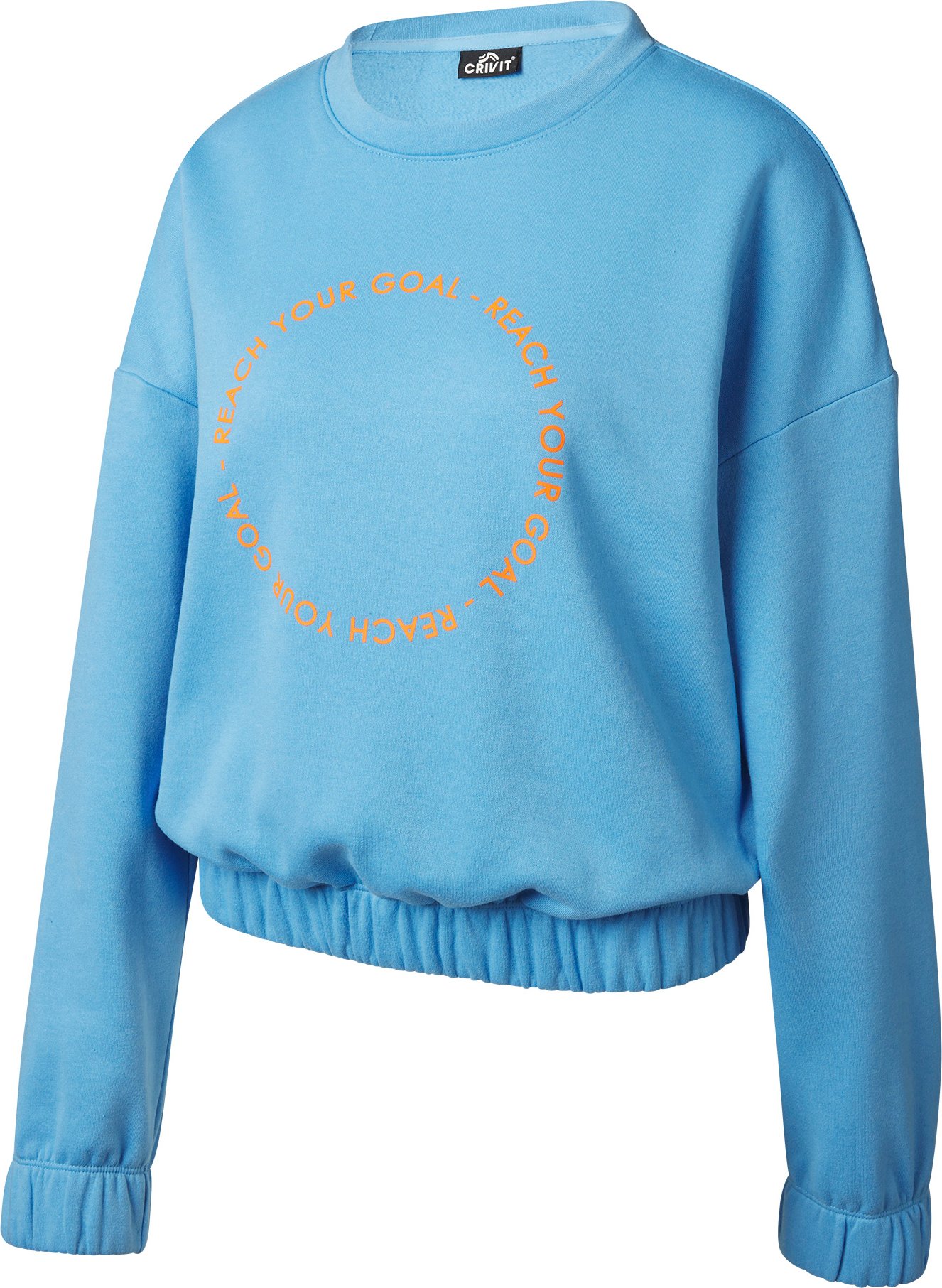 Thumbnail - CRIVIT Damen Sweatpullover Fitness (Hellblau, L(44/46))