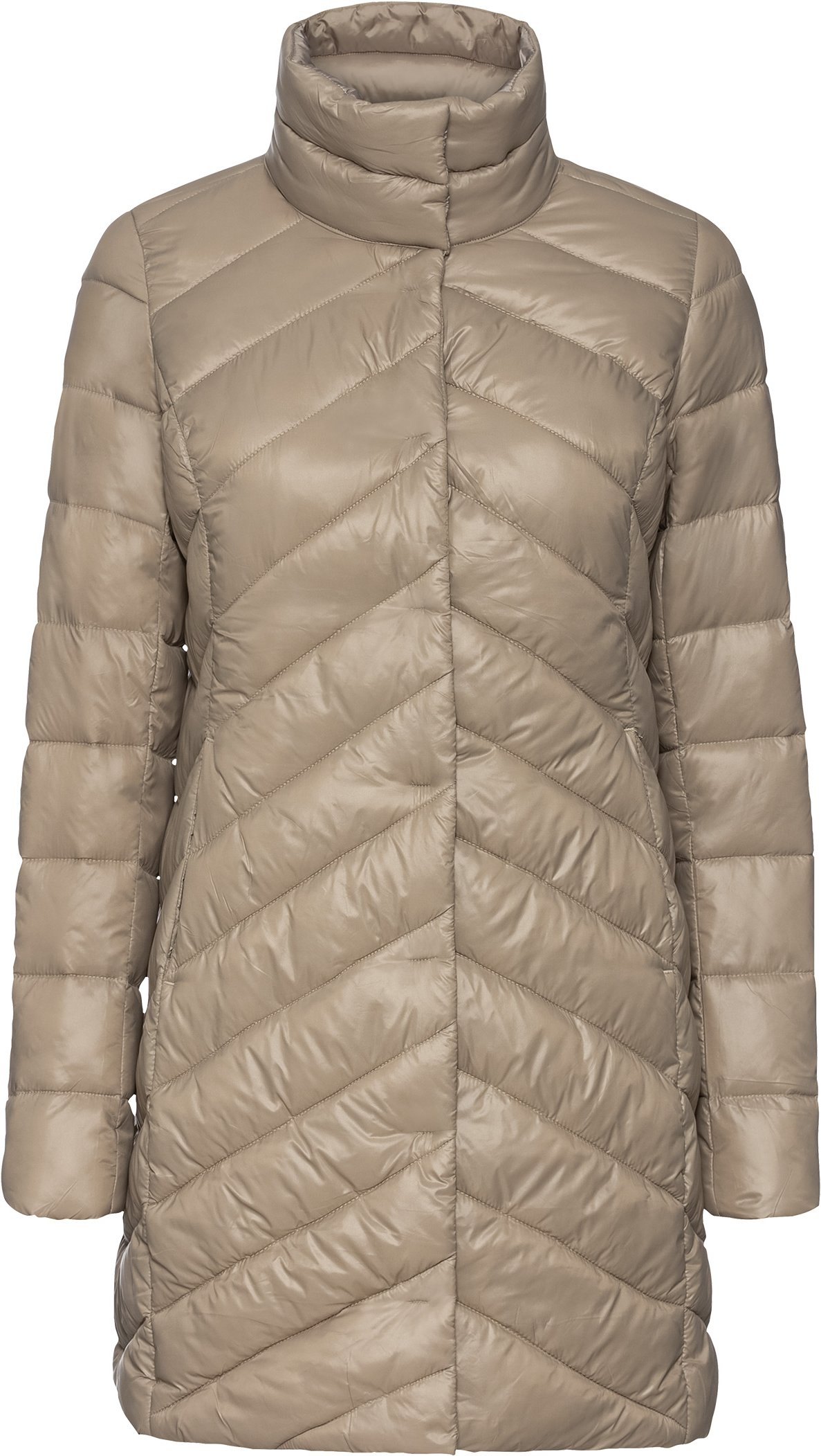 esmara® Damen Mantel Lightweight (Beige, XS(32/34))