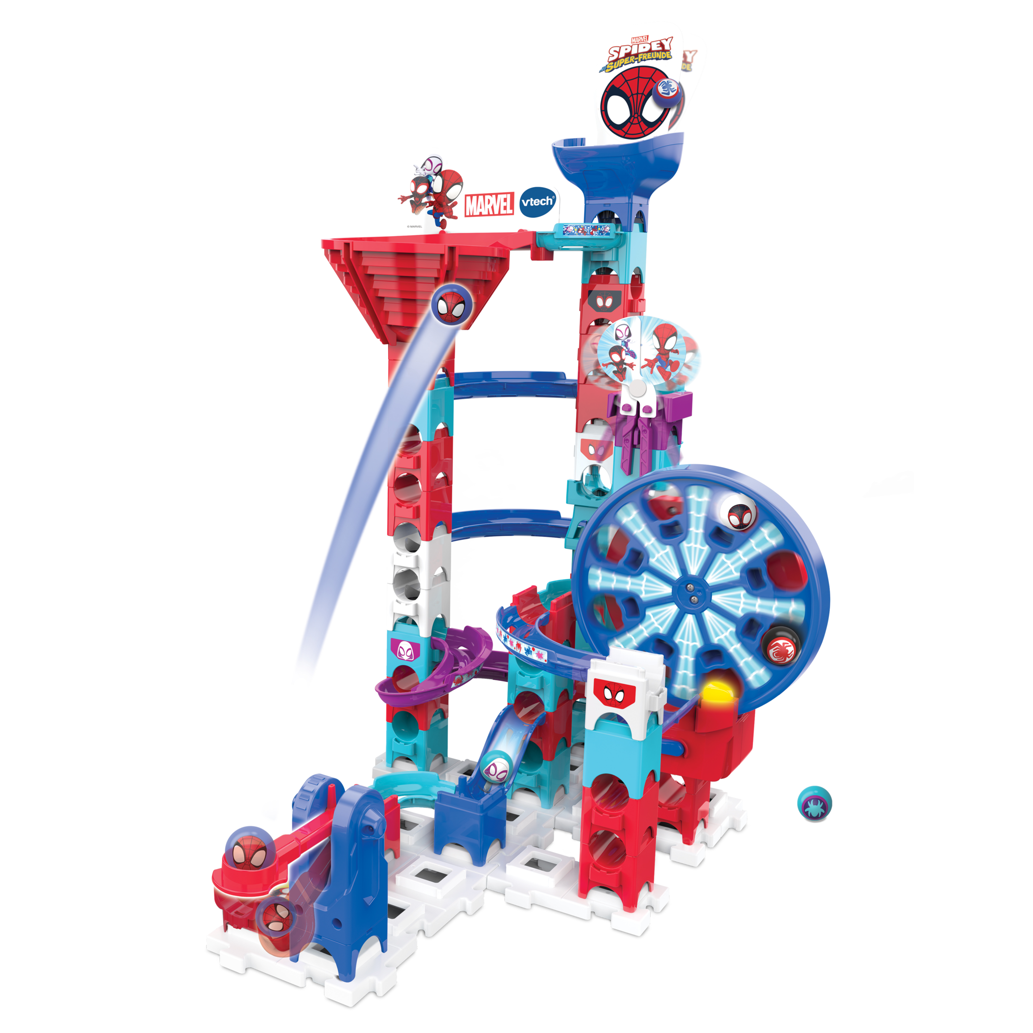 vtech Marble Rush Kugelbahn - Spidey Super Spin Challenge SP300 E