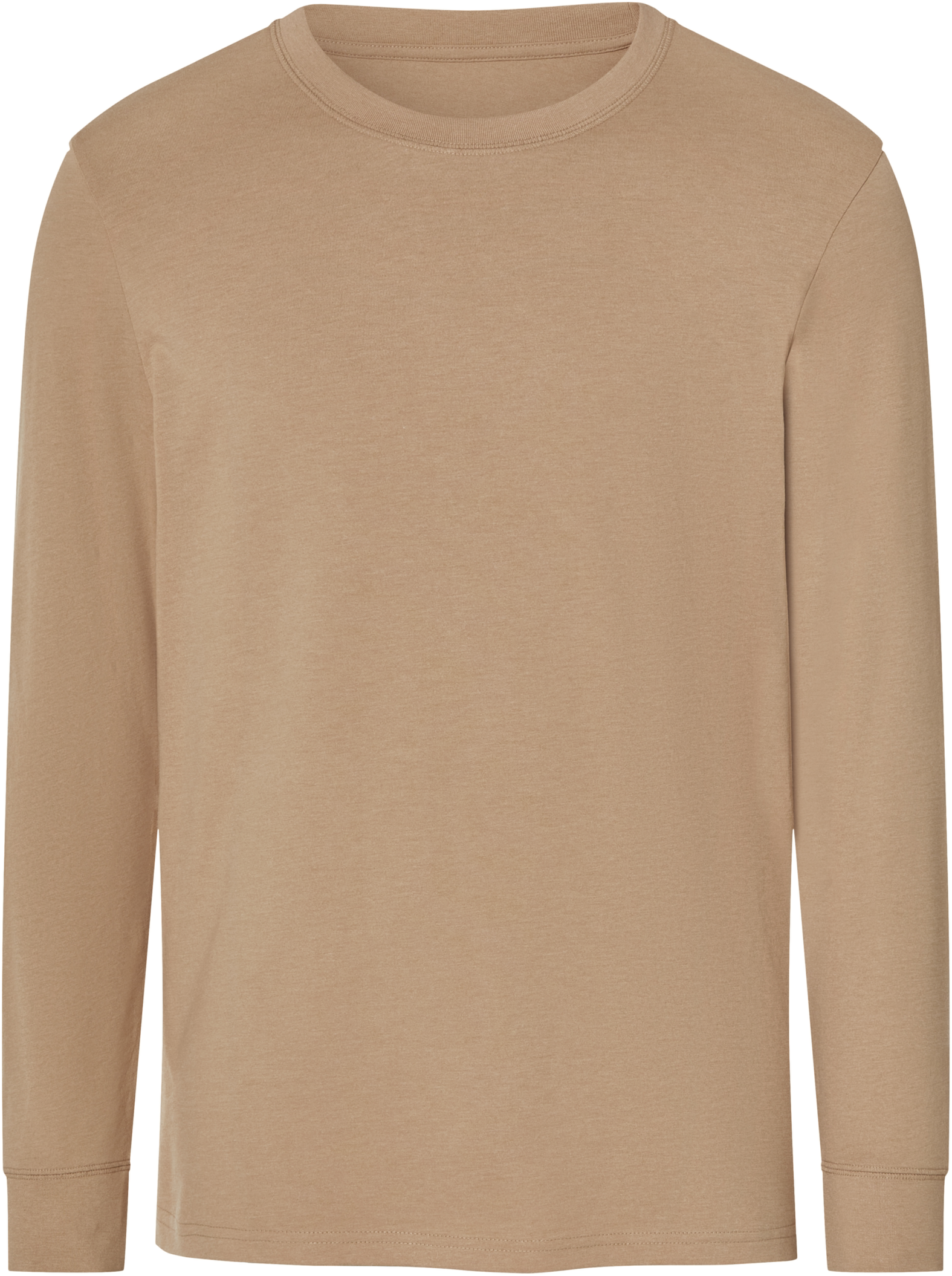 Thumbnail - esmara Men Herren Langarmshirt, körpernah geschnitten (Beige, XL (56/58))