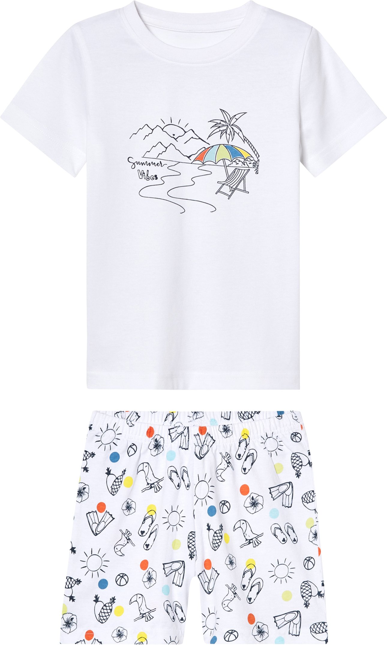Thumbnail - lupilu® Kleinkinder Jungen Shorty (Weiß, 98/104)