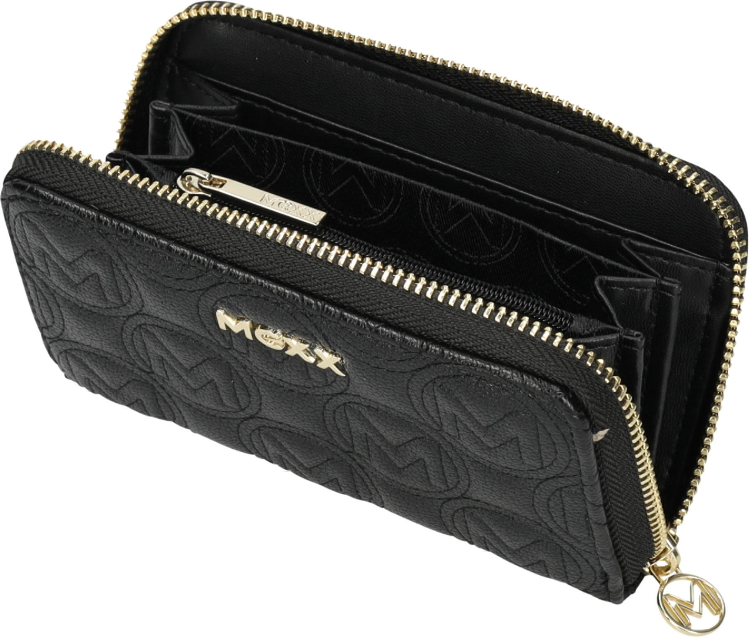 Mexx Damen Geldbeutel (Muster/schwarz)