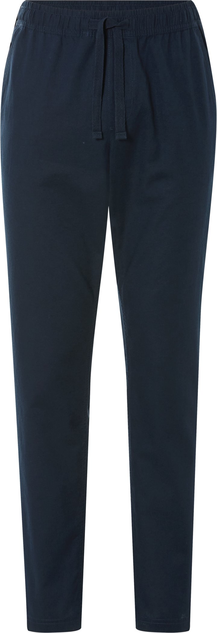 LIVERGY® Herren Hose Straight fit mit Leinen (navy, XL (56/58))