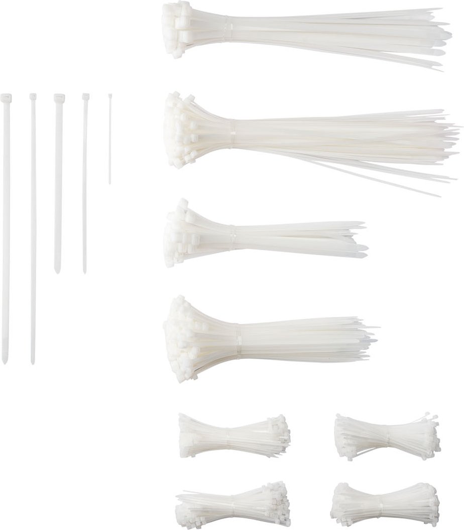 PARKSIDE® Kabelbinderset 1000tlg. XXL (Weiß)