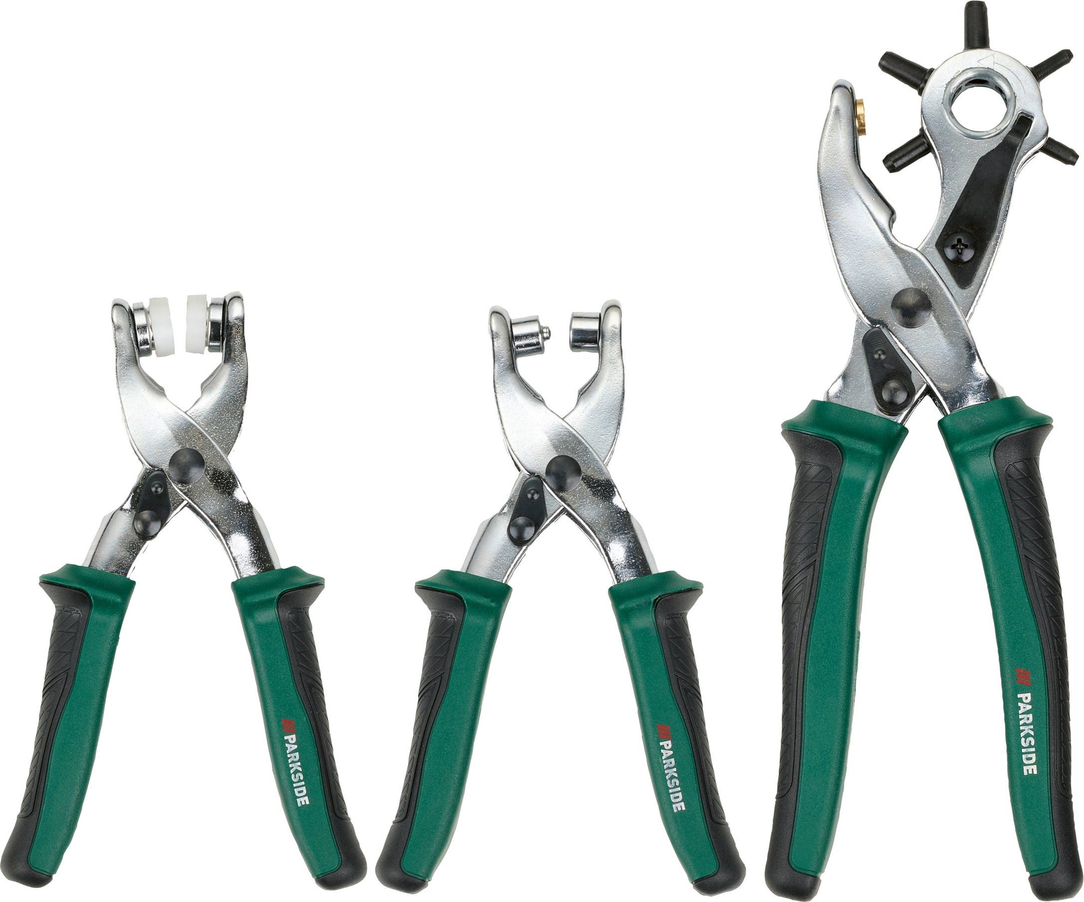 PARKSIDE® Loch- und Ösenzangen-Set, 128-teilig