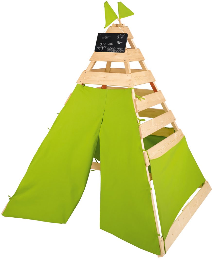 Playtive Spielzelt Tipi, einfacher und schneller Aufbau