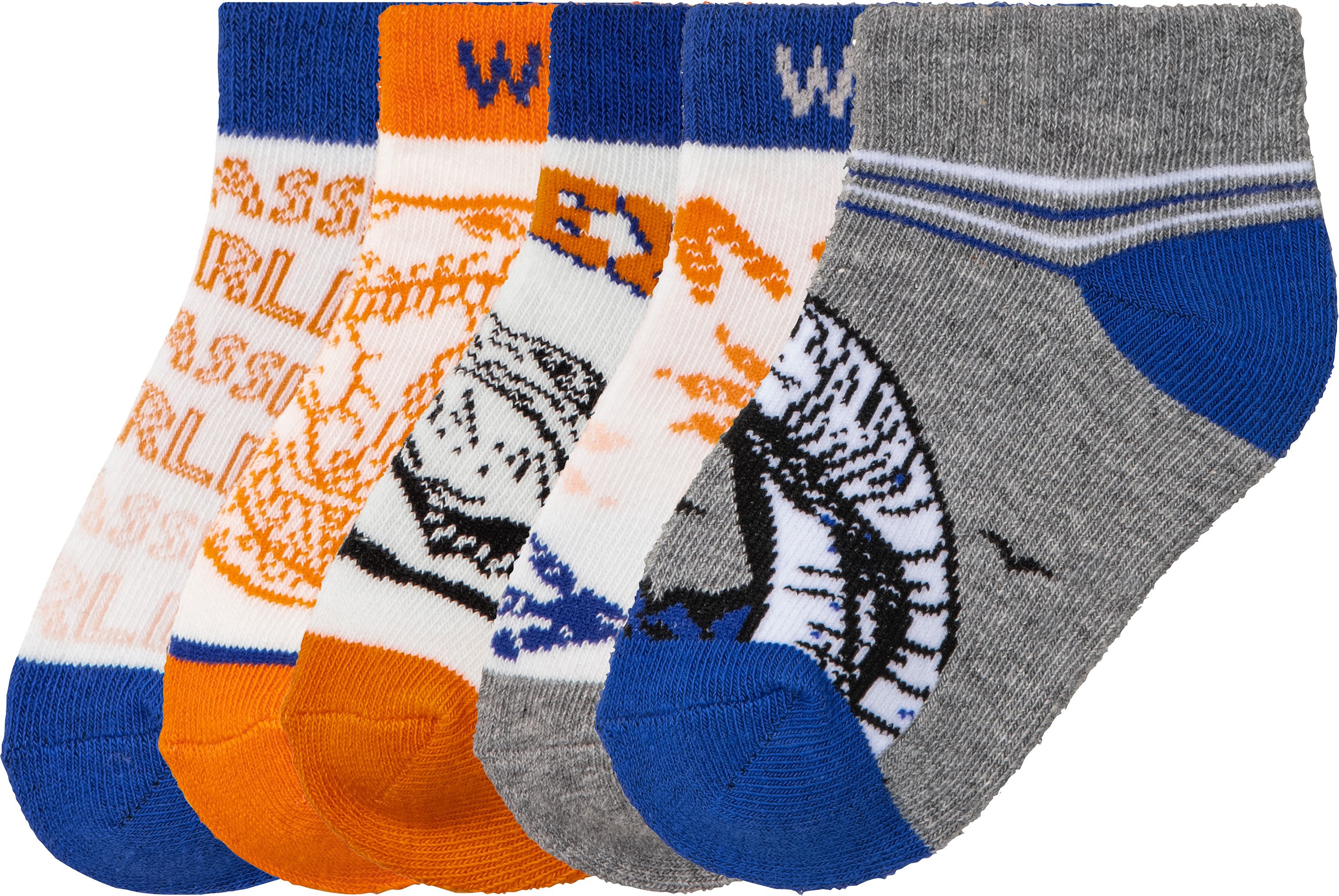 Kleinkinder Sneakersocken, 5 Paar (Jurassic World, 19/22)