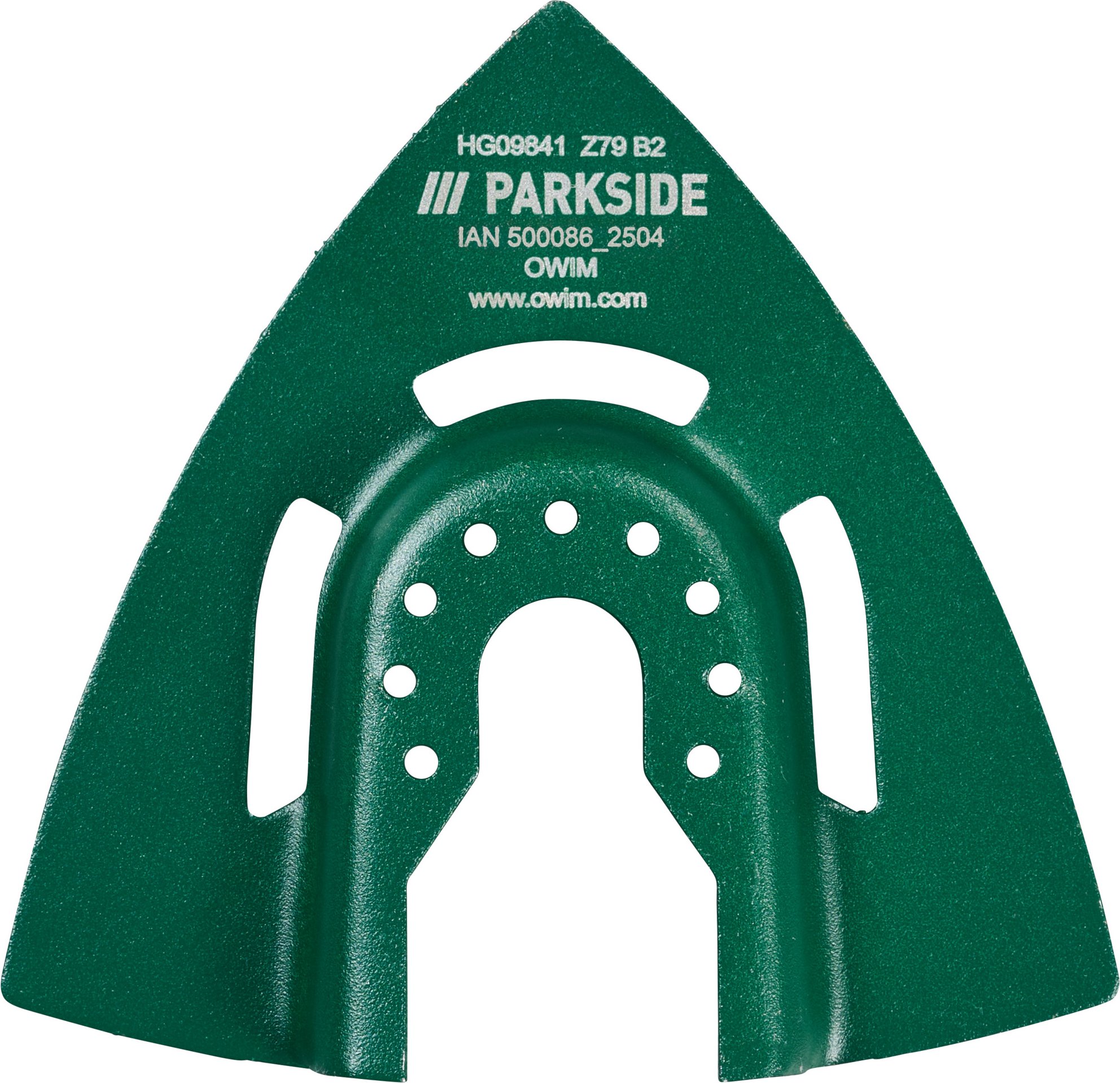 PARKSIDE® Zubehör für Multifunktionswerkzeug (Riff-Schleifplatte Z79)