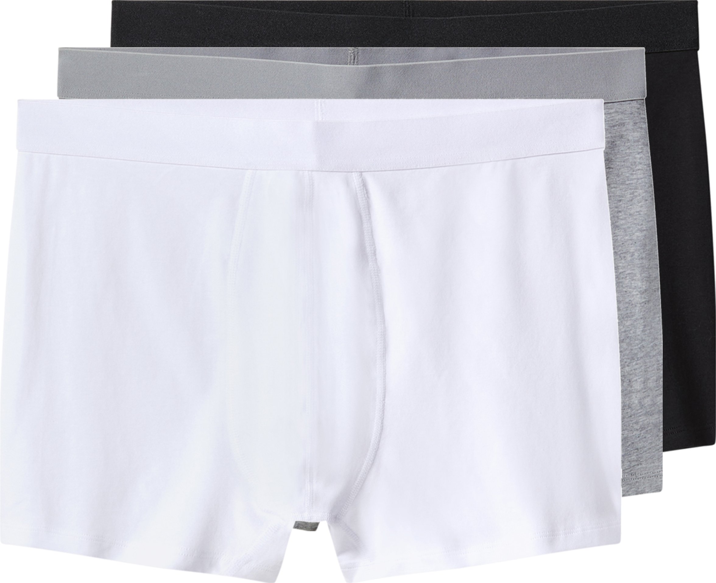 esmara Men Herren Boxer, 3 Stück (schwarz/grau/weiß, 9/3XL)