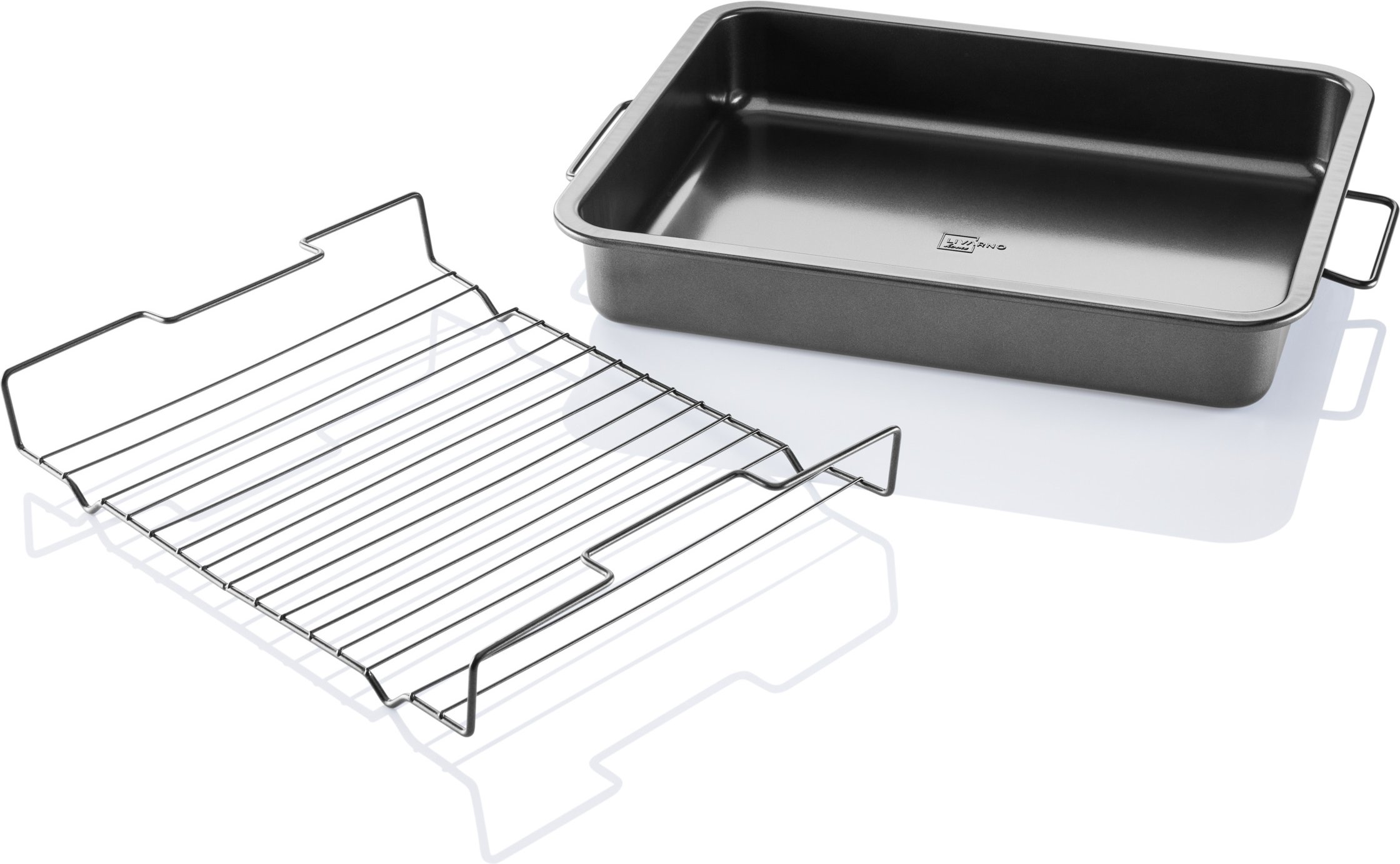 LIVARNO home Bratform mit Rost, mit Antihaftbeschichtung
