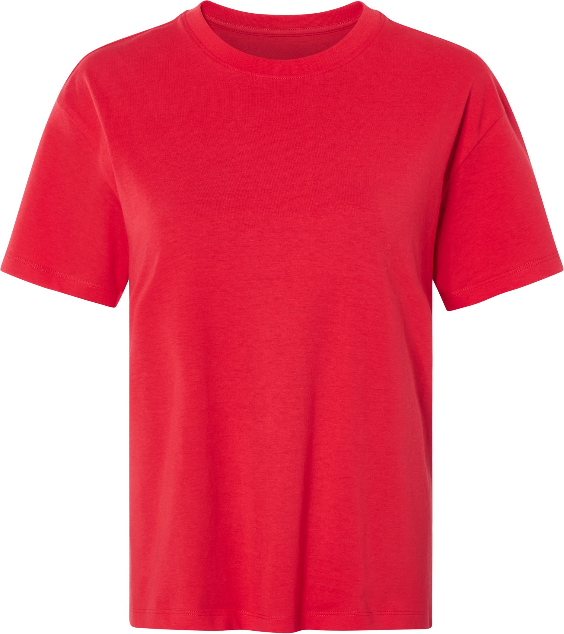 esmara® Damen T-Shirt Lidl (Rot, M(40/42))