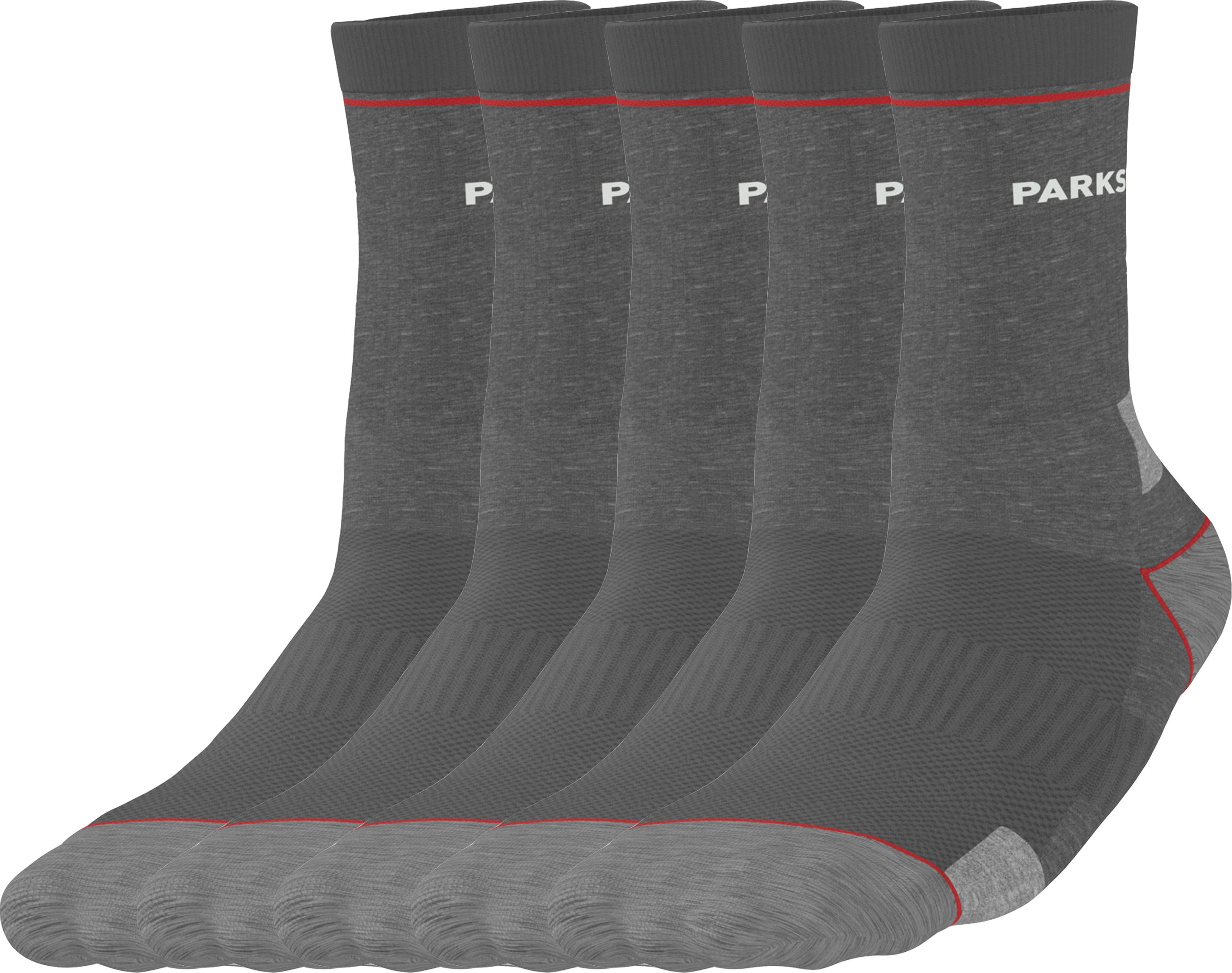 PARKSIDE® Herren Arbeitssocken 5 Stück (Grau, 39-42)