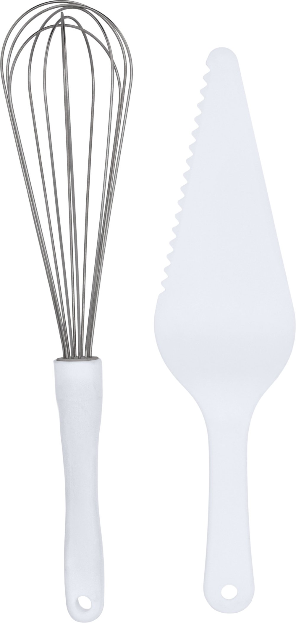 SILVERCREST® Backhelfer, 2 Stück (Schneebesen, Tortenheber)