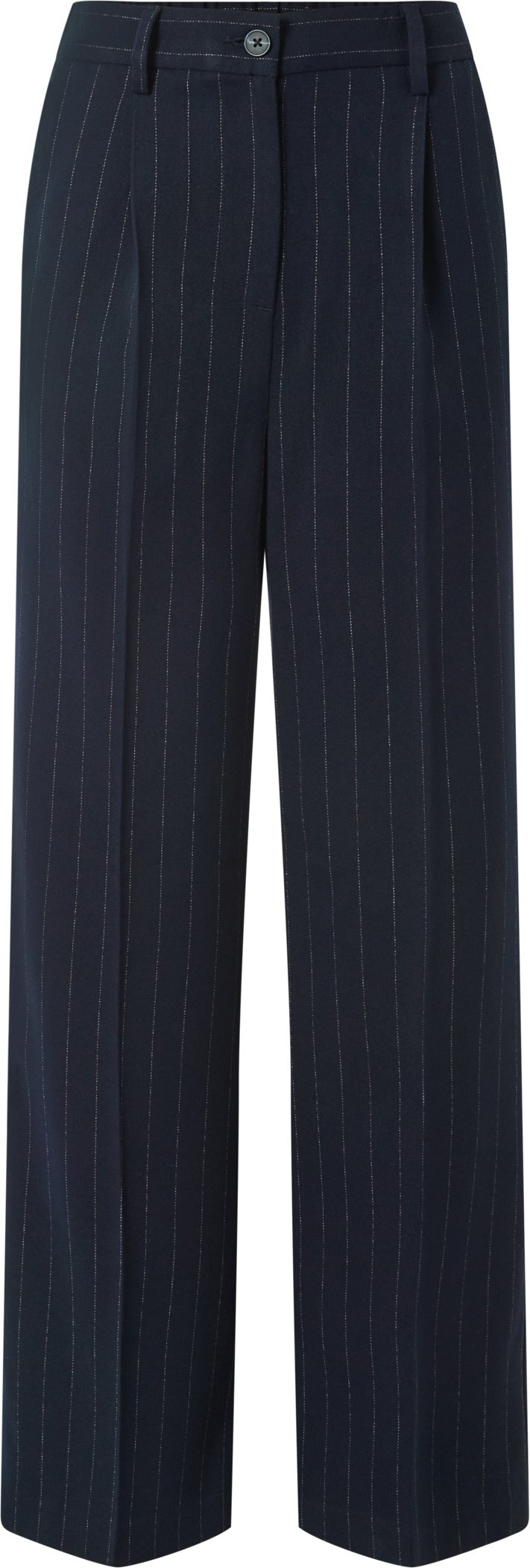 esmara® Damen Palazzohose (Navy, L(44/46))