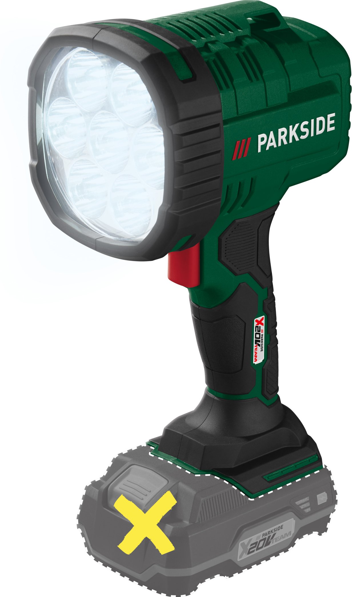 PARKSIDE® 20 V Akku-LED-Handlampe »PHLA 20-Li A1«, ohne Akku und Ladegerät""