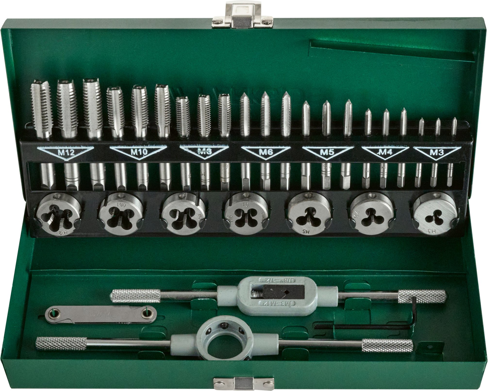 PARKSIDE® Gewindebohrer-/Schneideisen-Set, 32-teilig