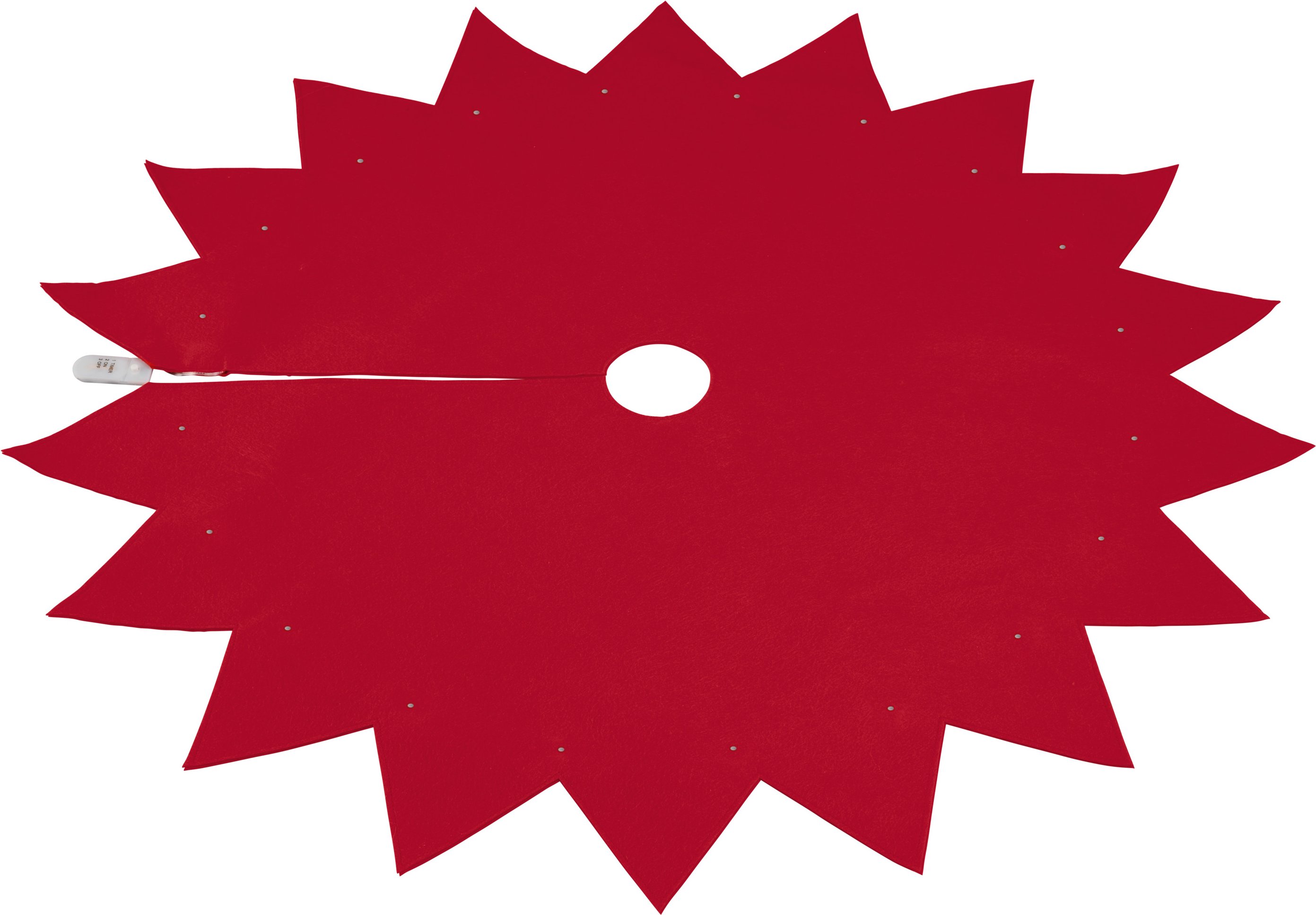 LIVARNO home LED-Weihnachtsbaumdecke (Stern, Rot)