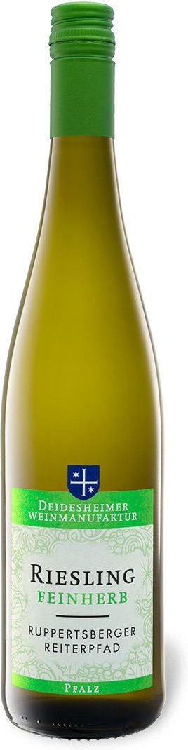 Winzerverein Deidesheim Ruppertsberger Reiterpfad Riesling Pfalz QbA feinherb, Weißwein 2024