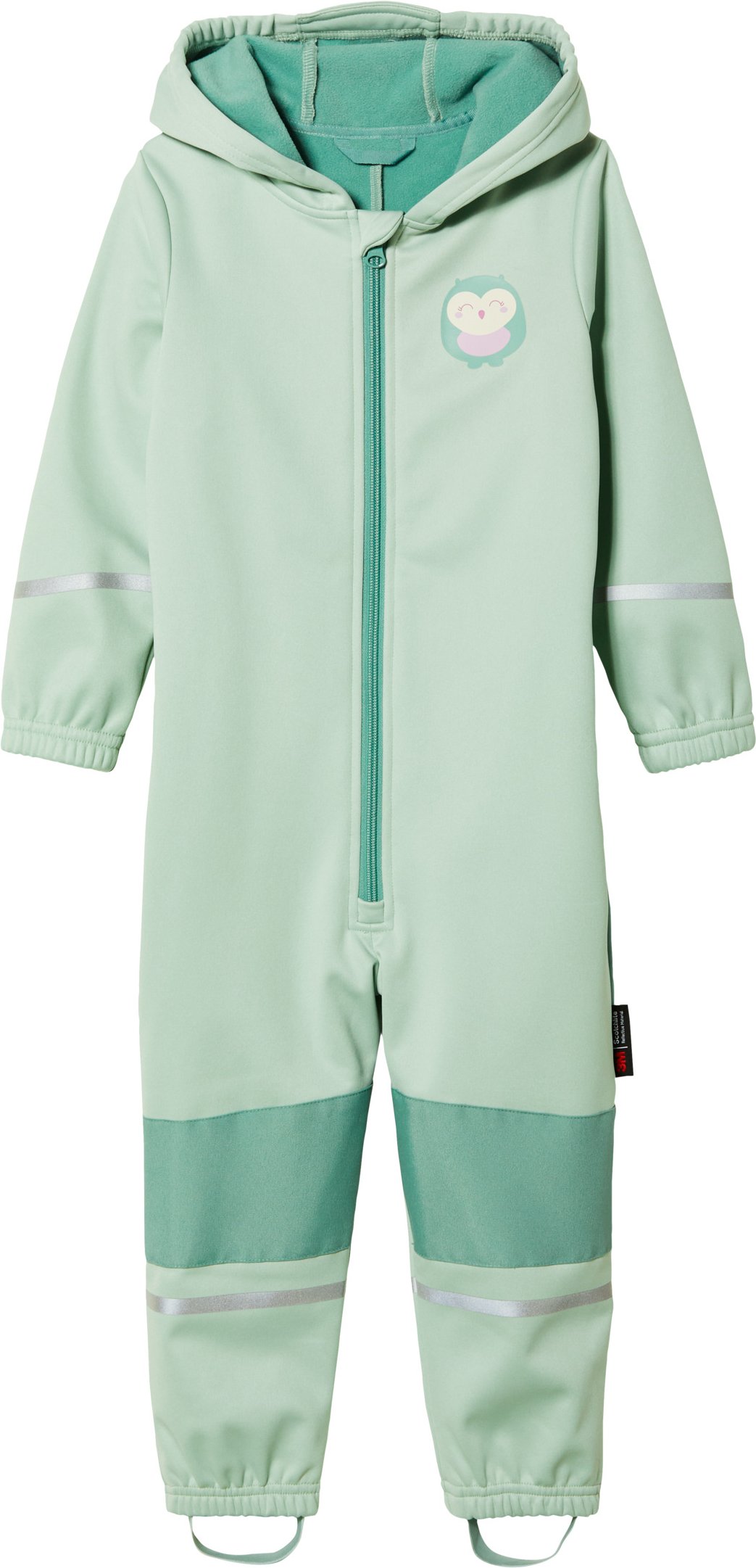 Thumbnail - lupilu® Baby Kleinkinder Matsch- und -Buddel-Overall, gefüttert (Mint, 98/104)