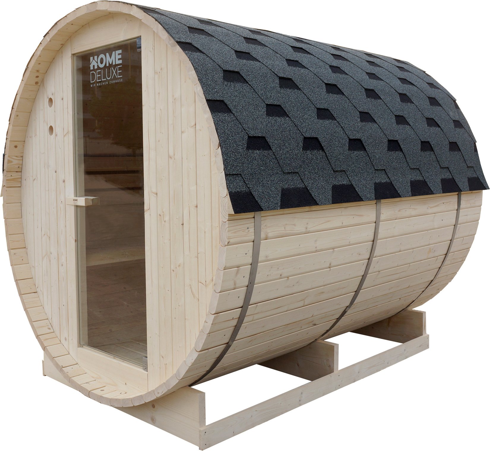 HOME DELUXE Outdoor Fasssauna LAHTI (XL)