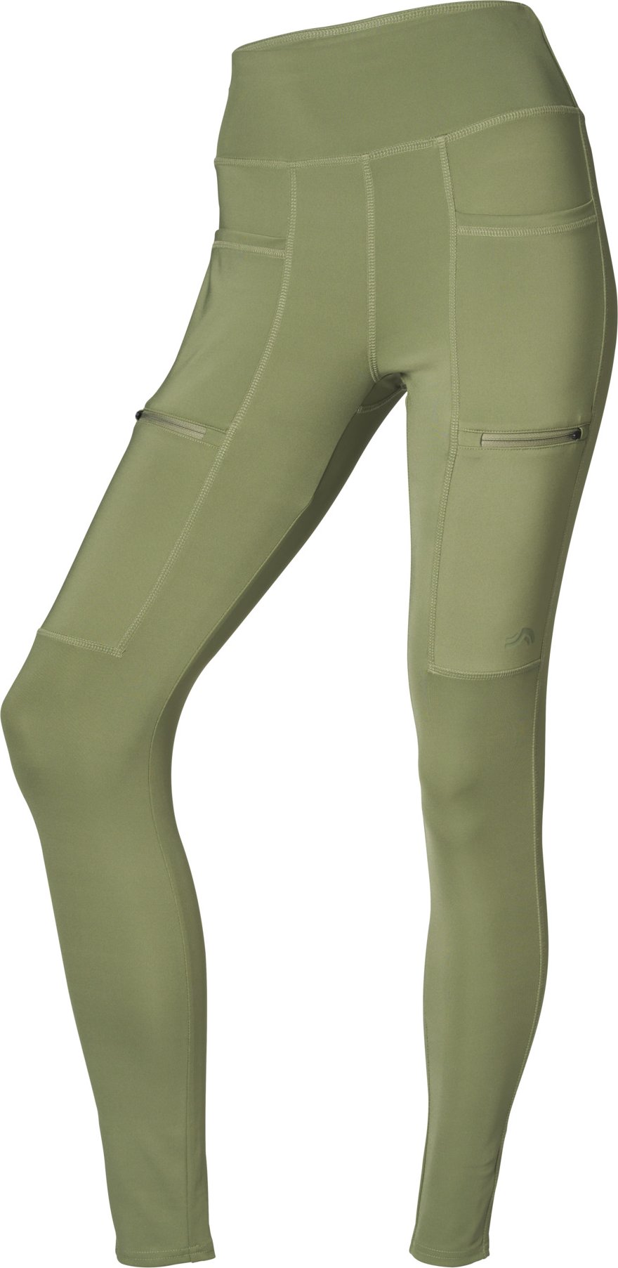 CRIVIT Damen Funktionstights Outdoor (Olive, L(44/46))