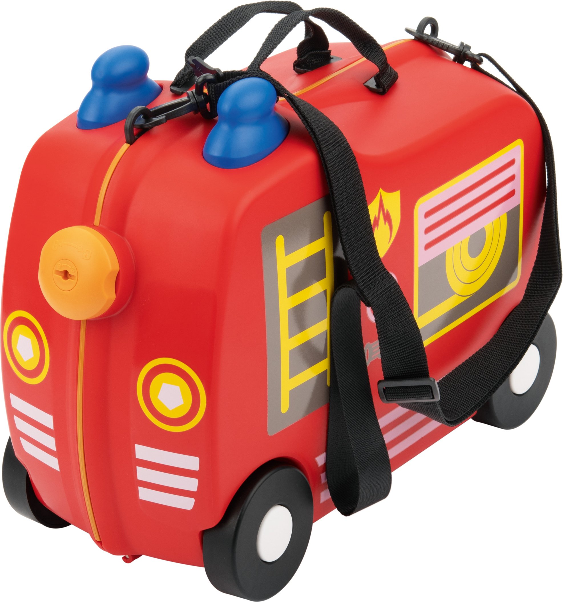 lupilu® Kinder Koffer zum Draufsitzen (Feuerwehr)