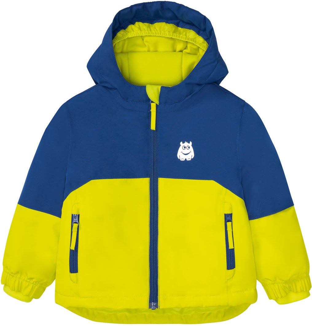 Thumbnail - lupilu® Kleinkinder Skijacke (86/92, navy/gelb)