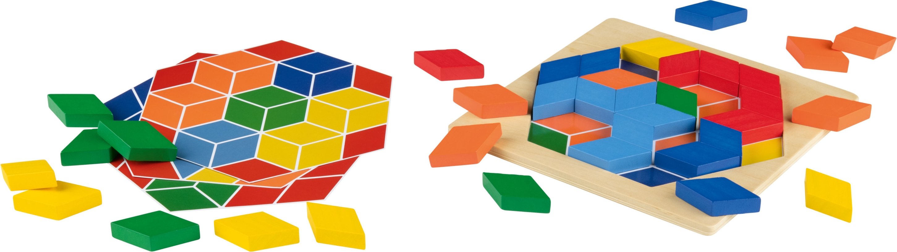 Playtive Holz Motorik Lernspielzeug (Legemosaik)