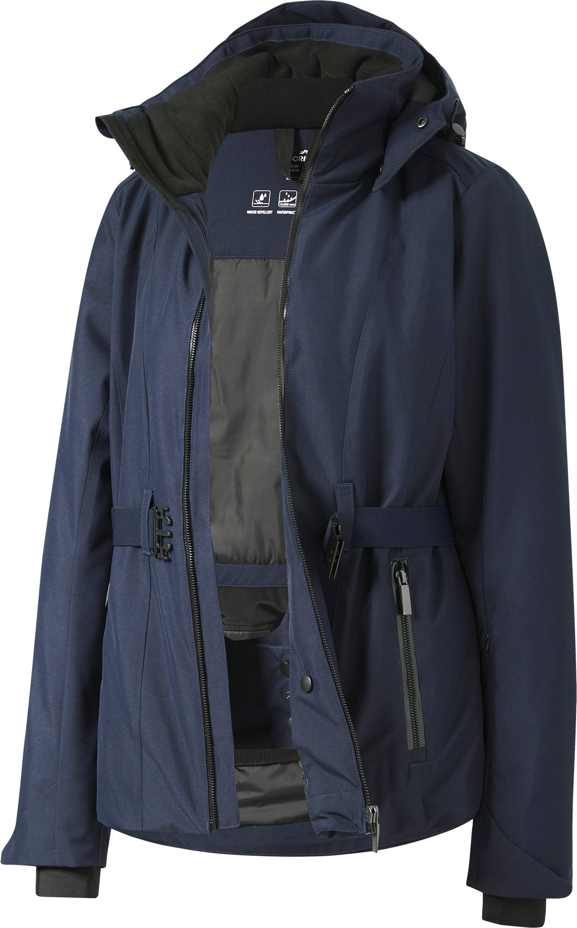 Thumbnail - CRIVIT Damen Skijacke (L(44/46), navy)