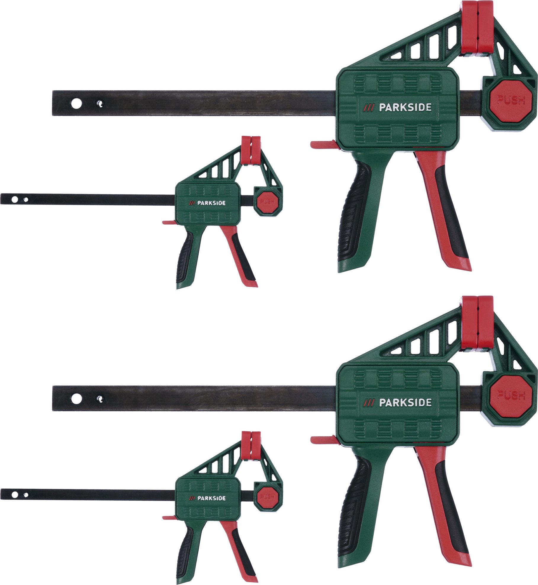 Thumbnail - PARKSIDE® Einhandzwingen 2er/4er Set (einhandzwingen 4er, m/s)