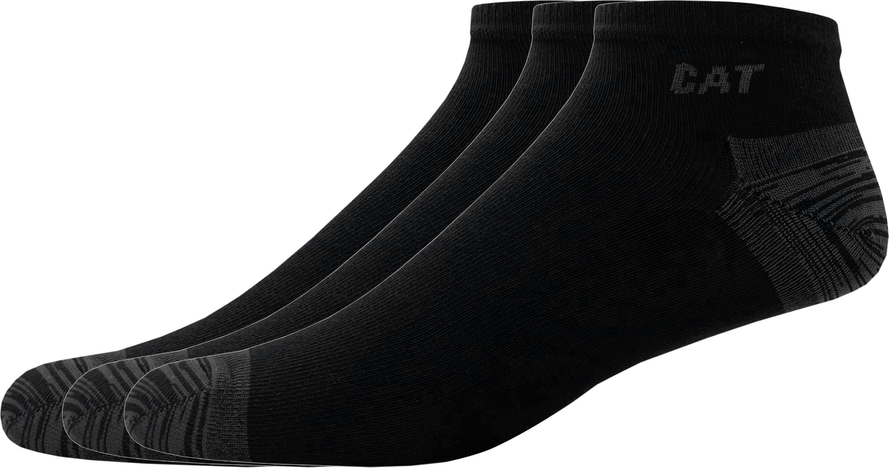 Caterpillar Herren Work Socken 3 Paar (Schwarz, 35-38)