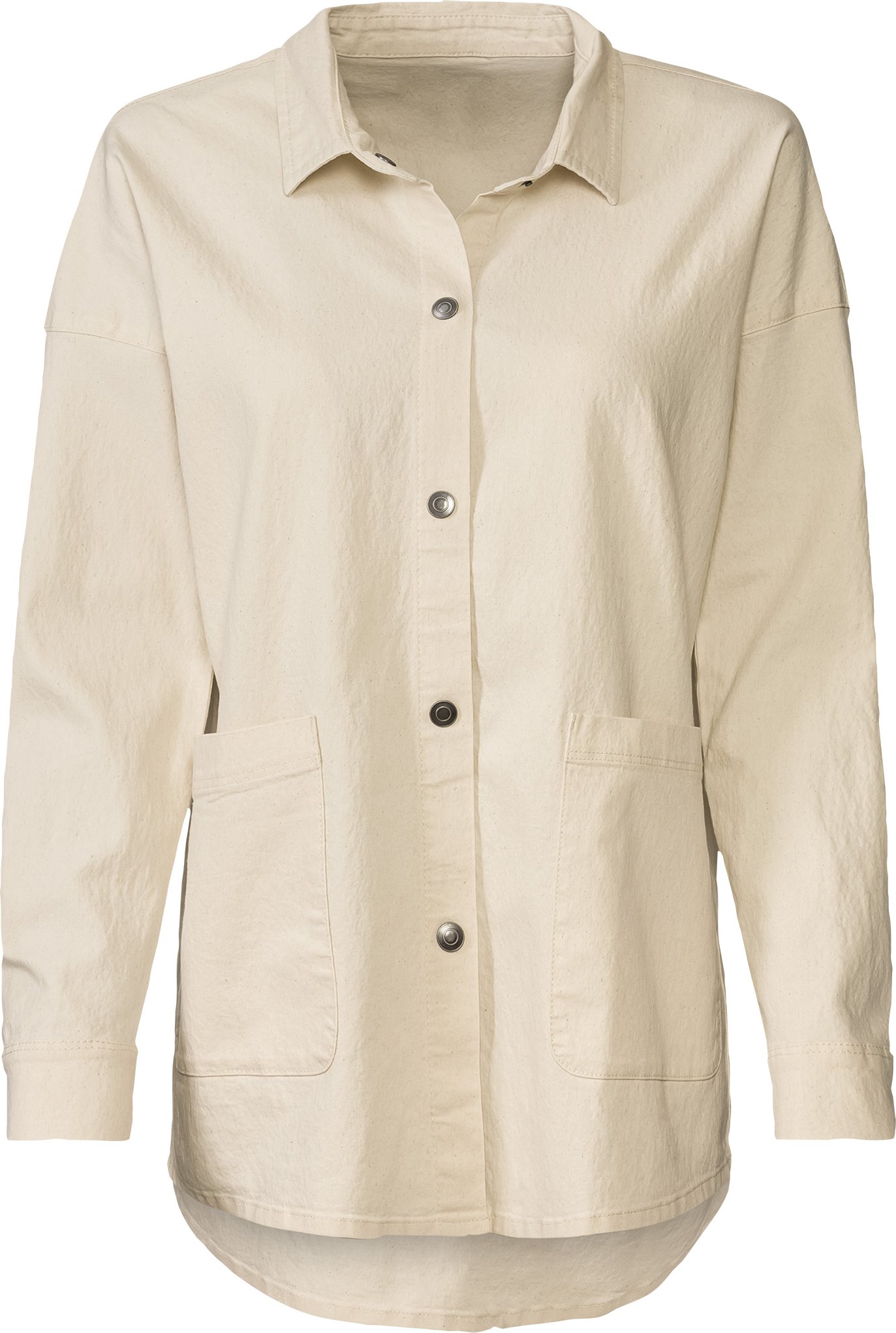 esmara® Damen Overshirt Jeans (Weiß, 34)