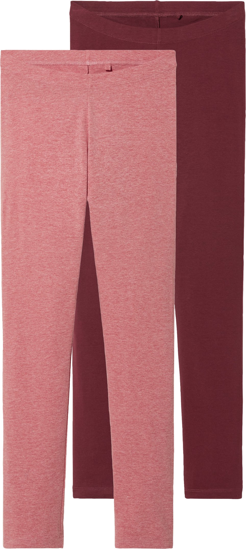 pepperts!® Kinder Mädchen Leggings (158/164, rosa/weinrot)